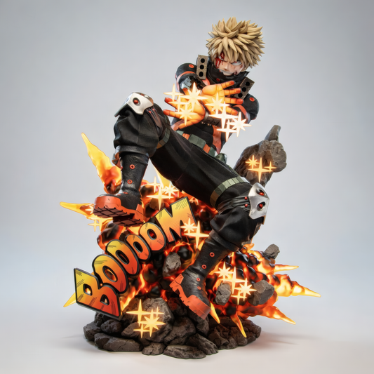Bakugo | Hand-Painted Figure | Magnetized