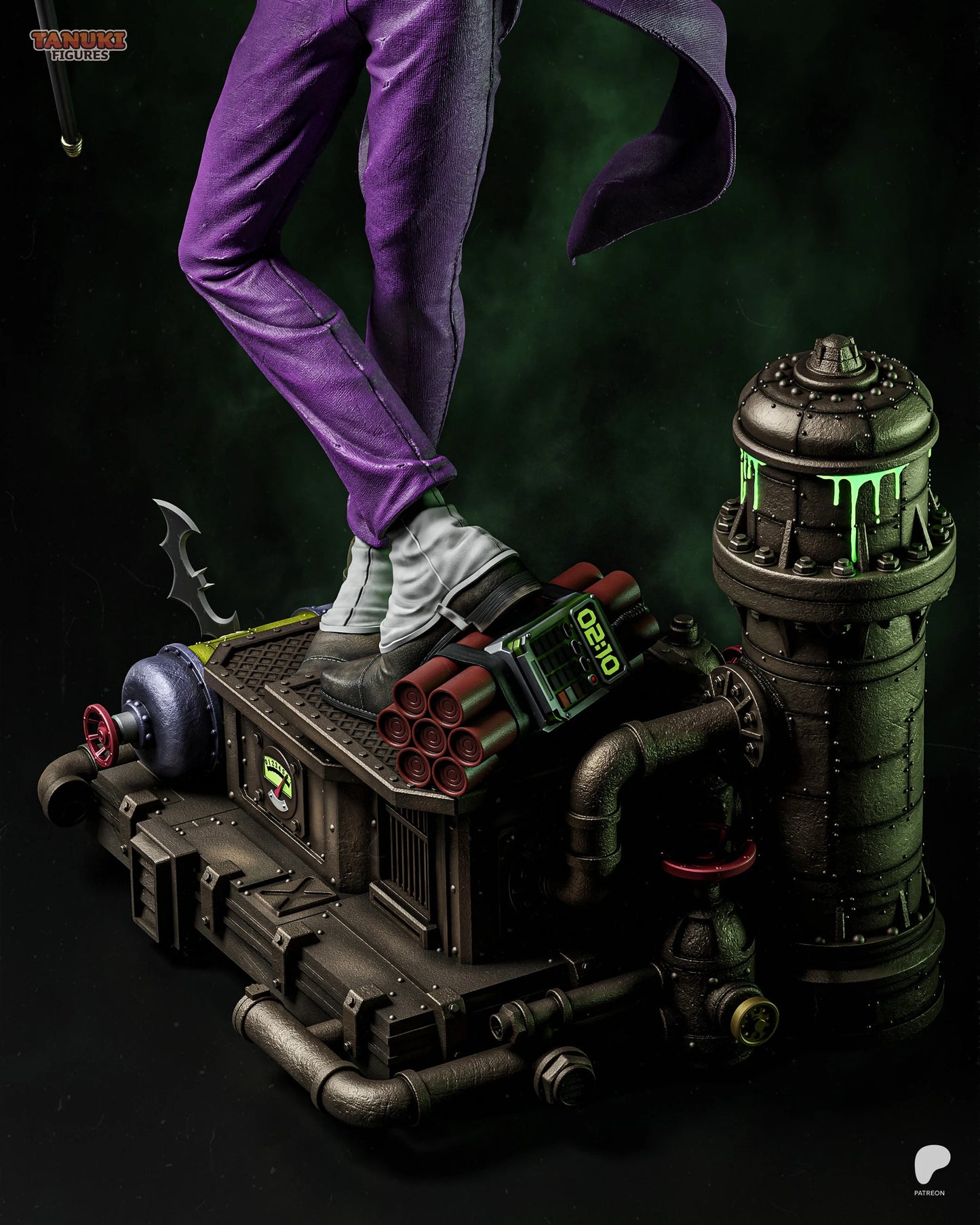 Joker | Hand-Painted Figure | Magnetized