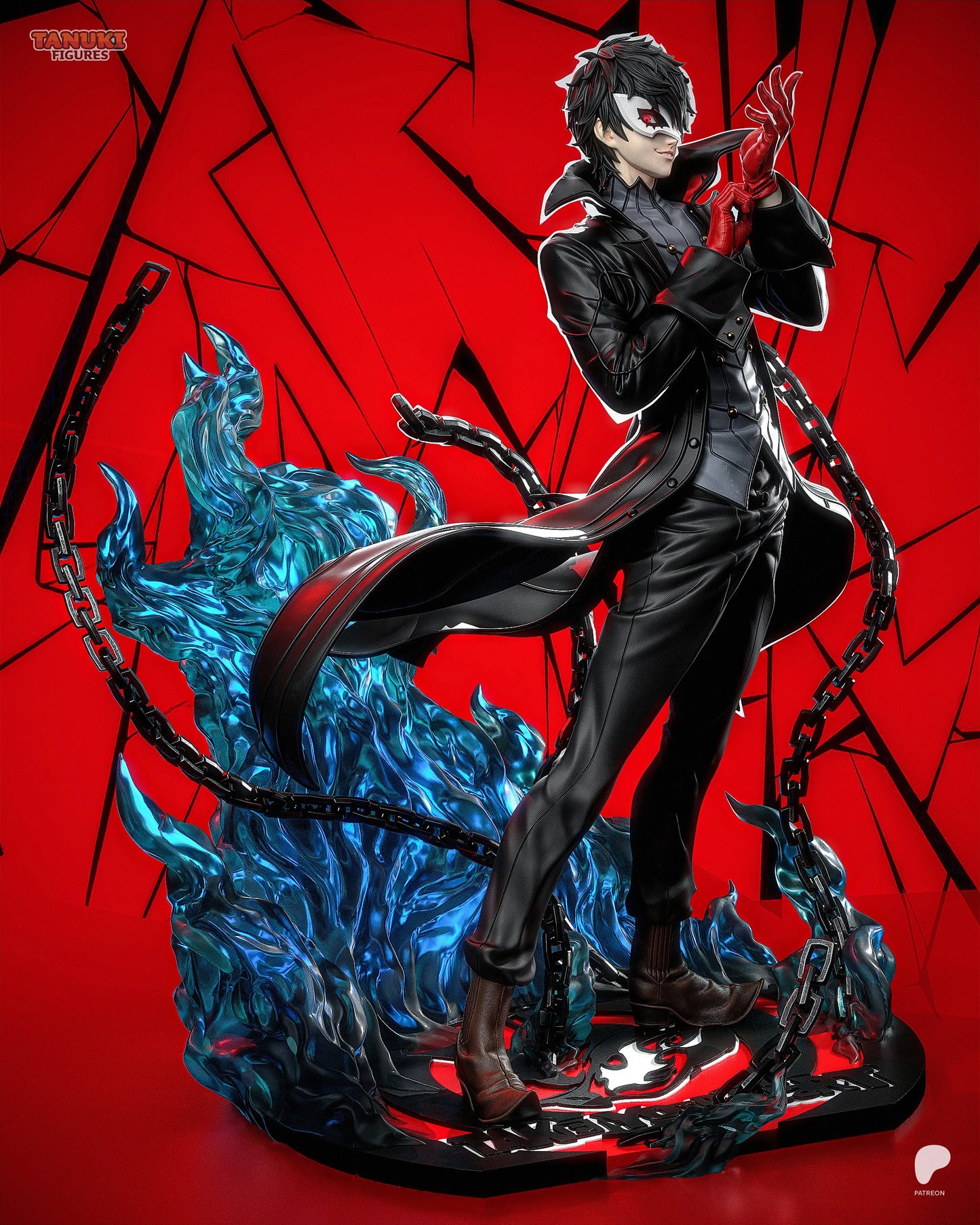 Joker - Persona 5 | Hand-Painted Figure | Magnetized