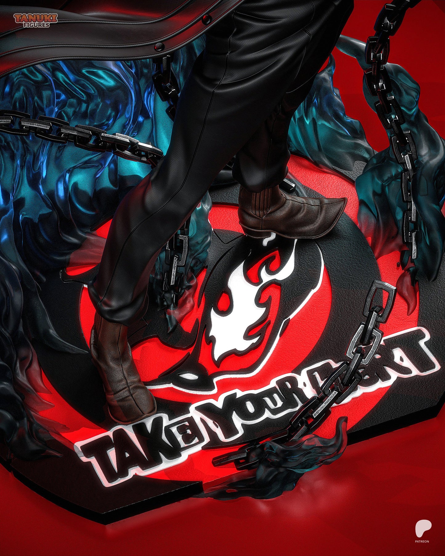 Joker - Persona 5 | Hand-Painted Figure | Magnetized