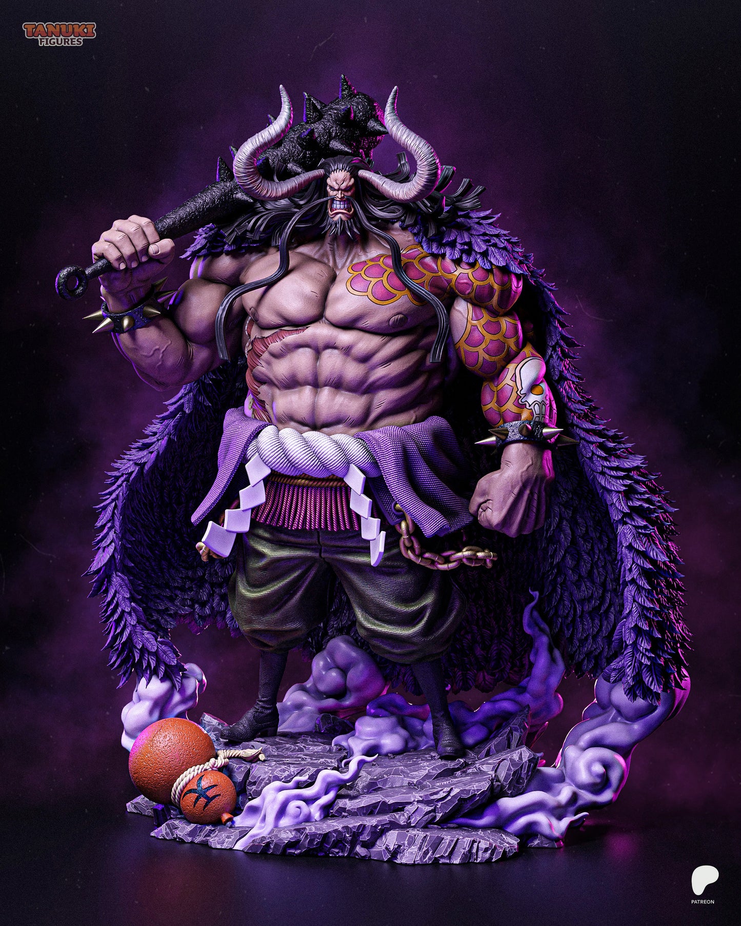 Kaido - One Piece | Hand-Painted Figure | Magnetized
