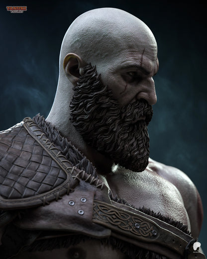 Kratos - Ragnarok | Hand-Painted Figure | Magnetized