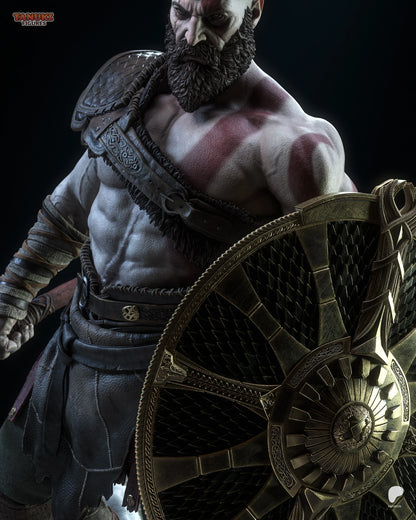 Kratos - Ragnarok | Hand-Painted Figure | Magnetized