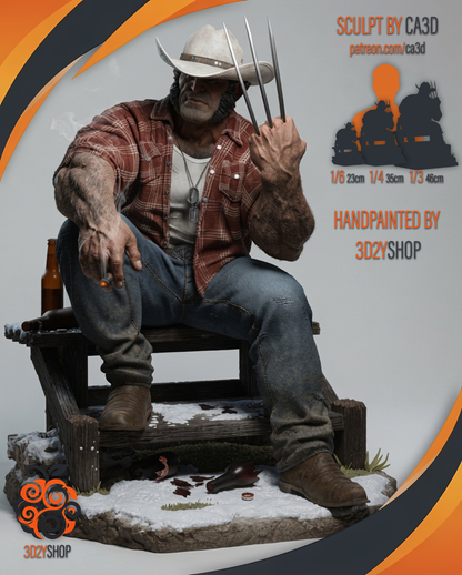 Logan | Hand-Painted Figure | Magnetized