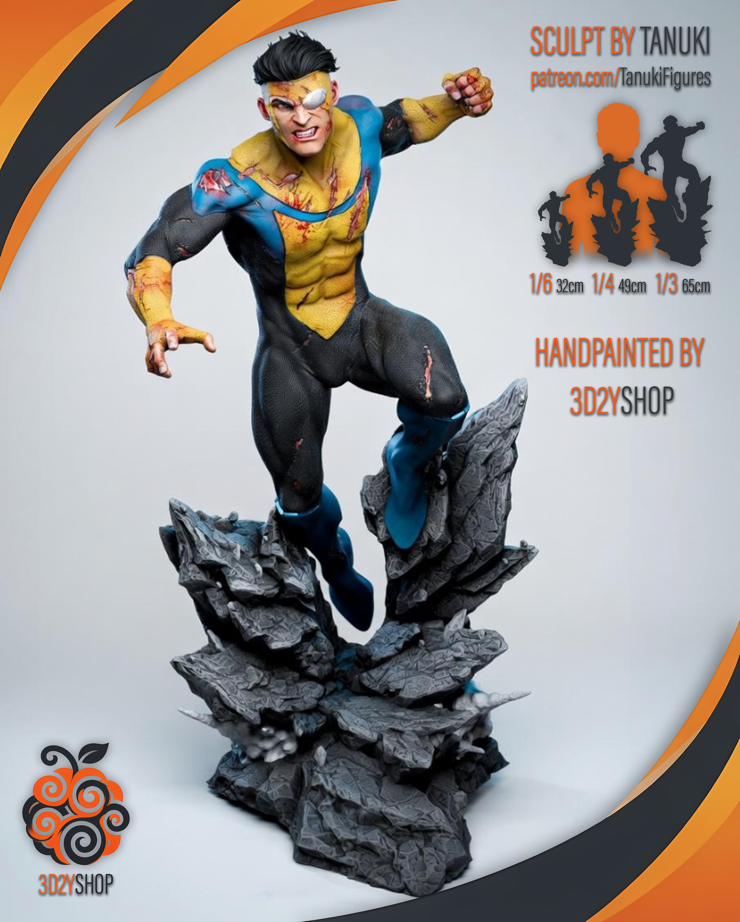 Mark - Invincible | Hand-Painted Figure | Magnetized