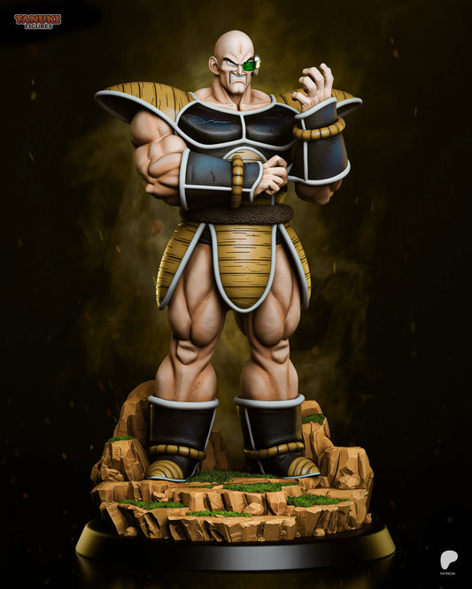 Nappa - Dragon Ball Z | Hand-Painted Figure | Magnetized