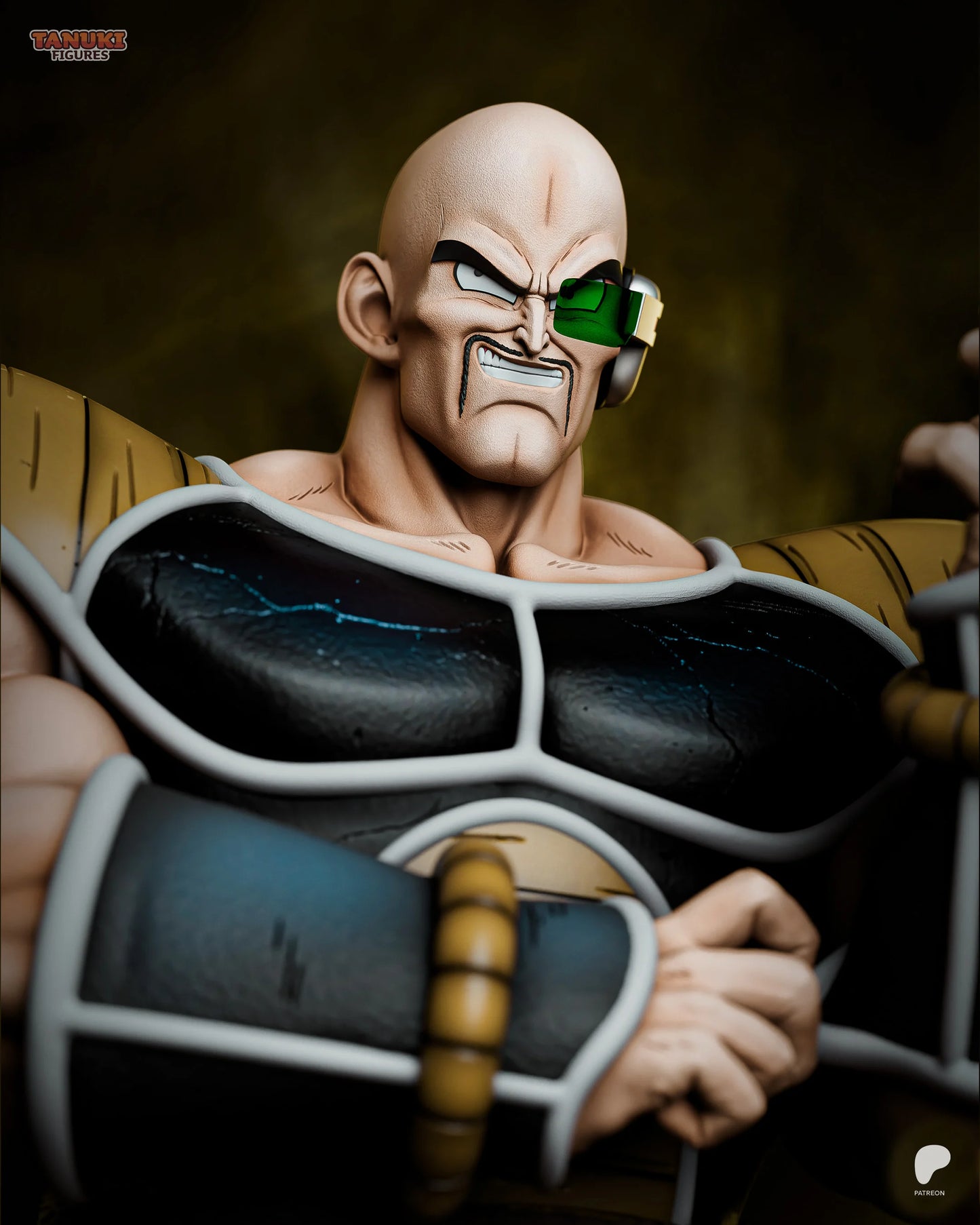 Nappa - Dragon Ball Z | Hand-Painted Figure | Magnetized