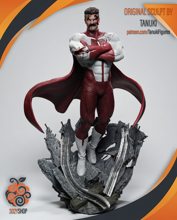 Omni-Man | Hand-Painted Figure | Magnetized