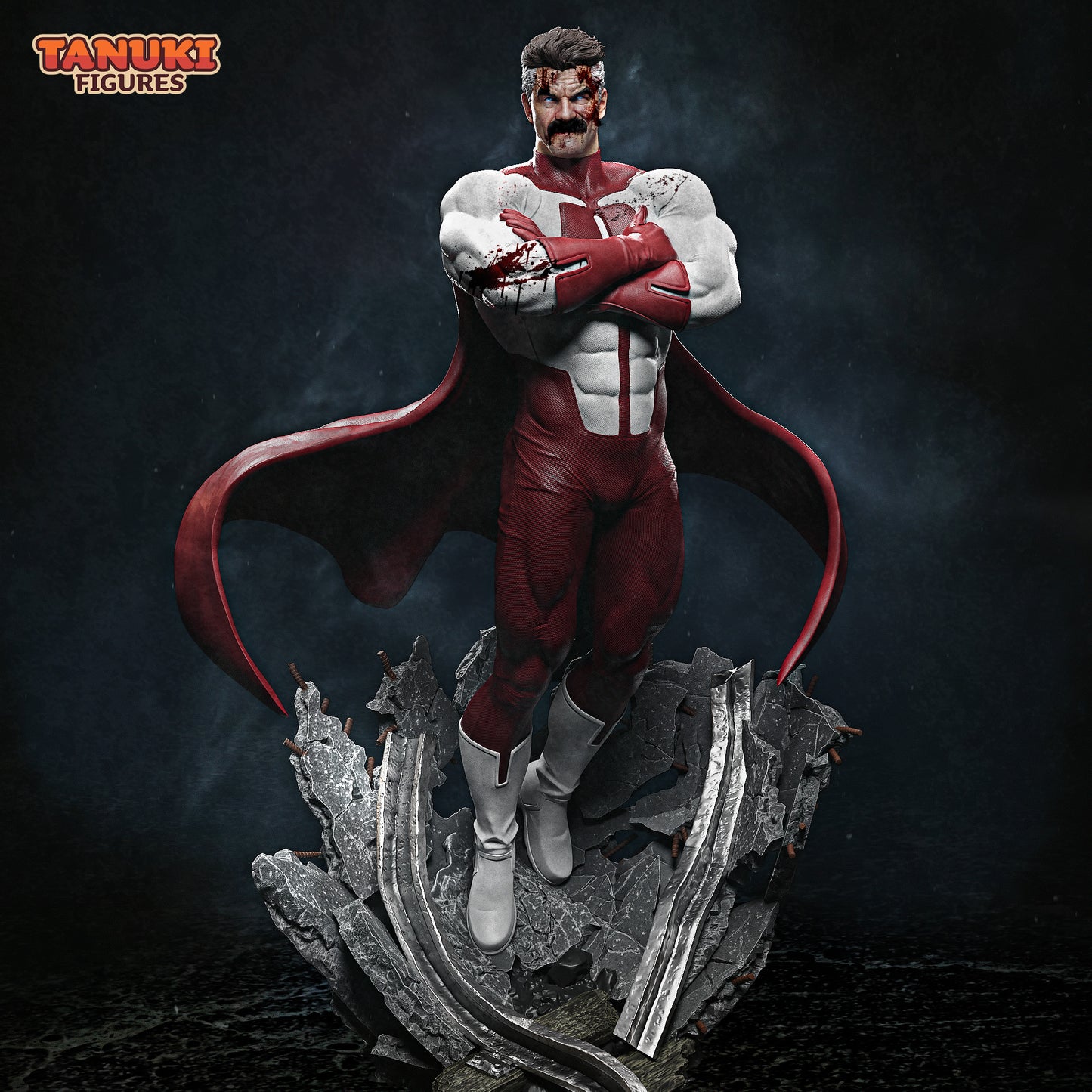 Omni-Man | Hand-Painted Figure | Magnetized