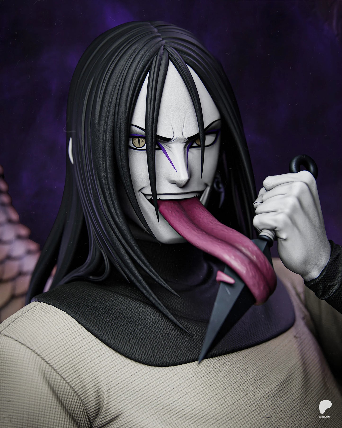 Orochimaru - Naruto | Hand-Painted Figure | Magnetized