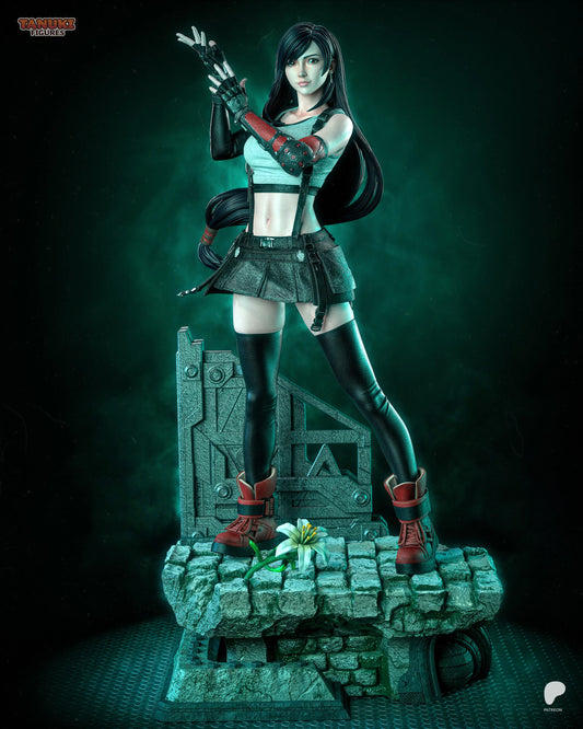 Tifa - Final Fantasy VII | Hand-Painted Figure | Magnetized