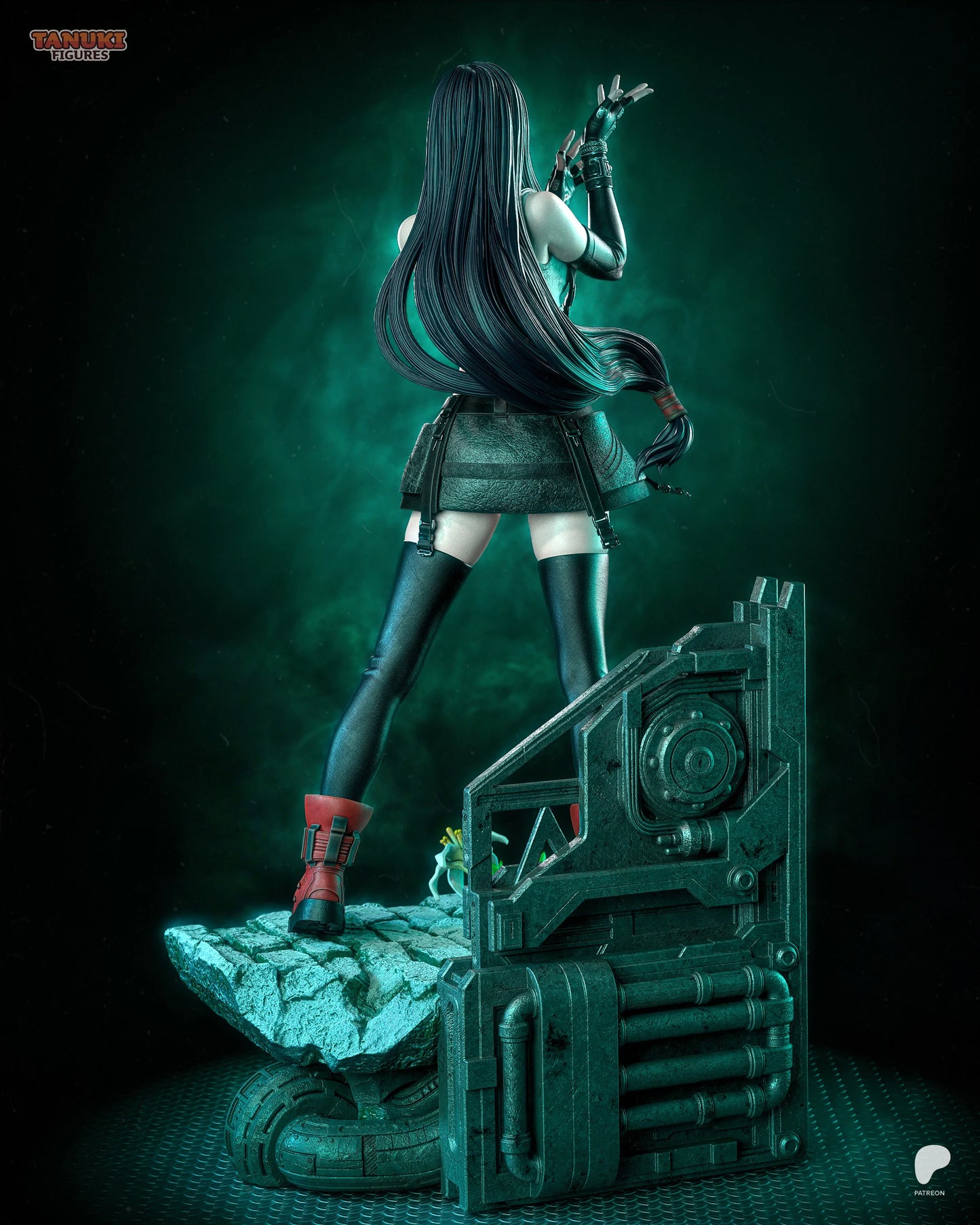 Tifa - Final Fantasy VII | Hand-Painted Figure | Magnetized