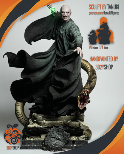 Voldemort - Harry Potter | Hand-Painted Figure | Magnetized