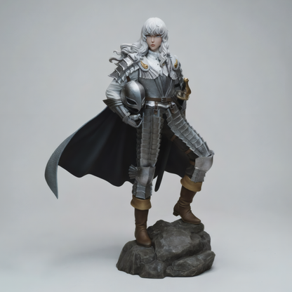 Silver Falcon | Hand-Painted Figure | Magnetized
