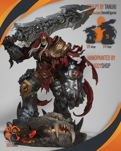 War - Darksiders | Hand-Painted Figure | Magnetized