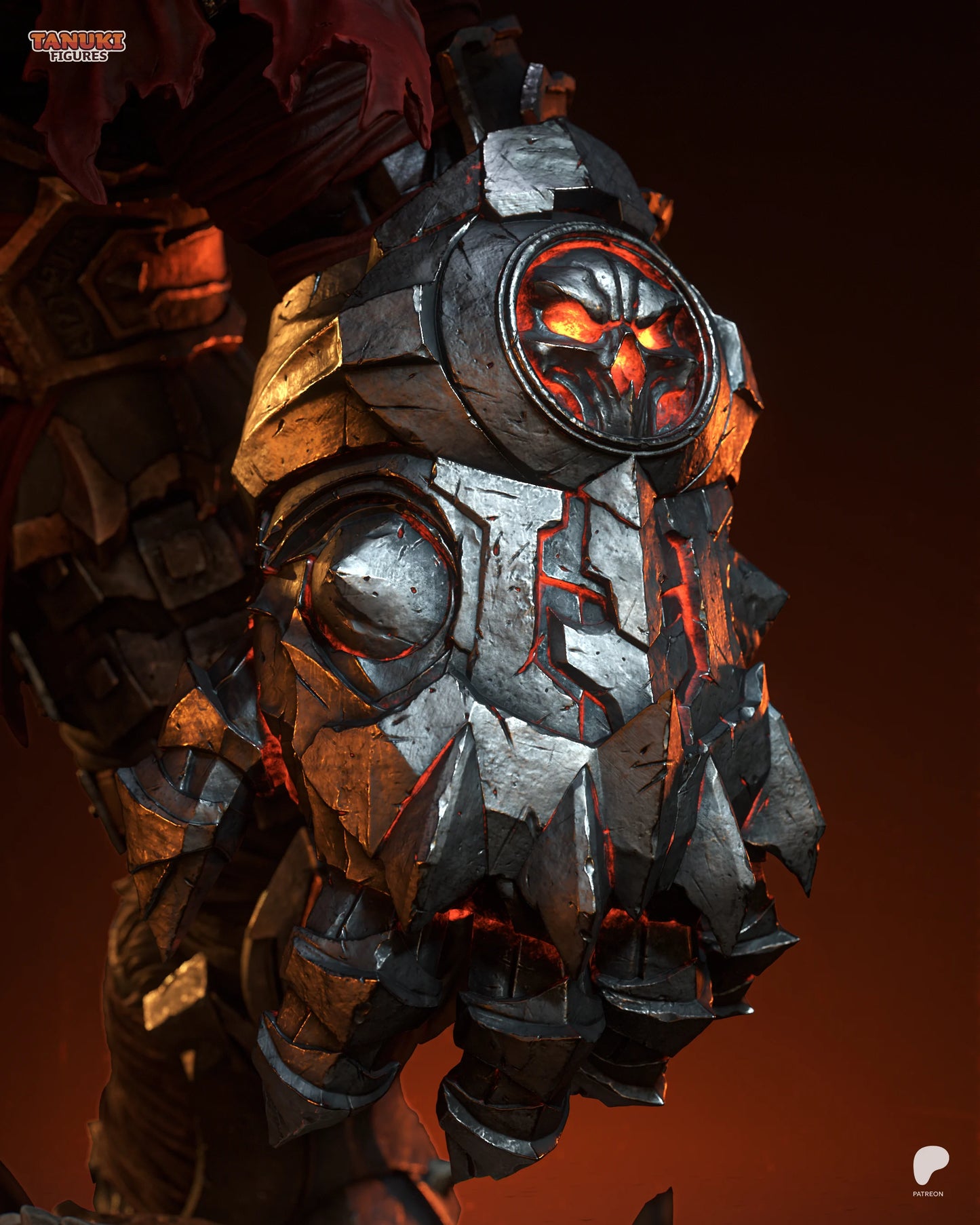 War - Darksiders | Hand-Painted Figure | Magnetized