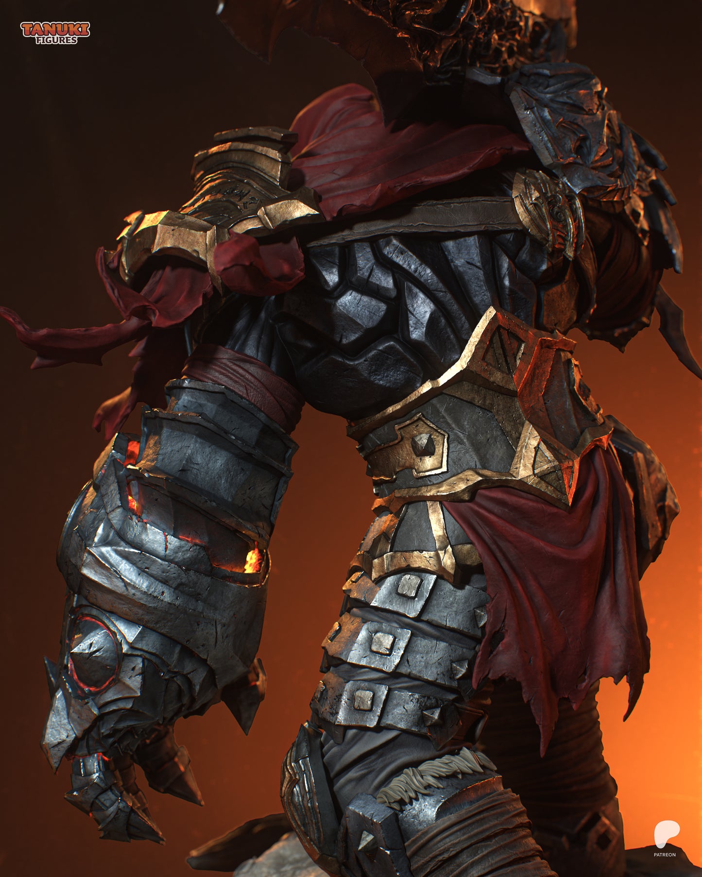 War - Darksiders | Hand-Painted Figure | Magnetized
