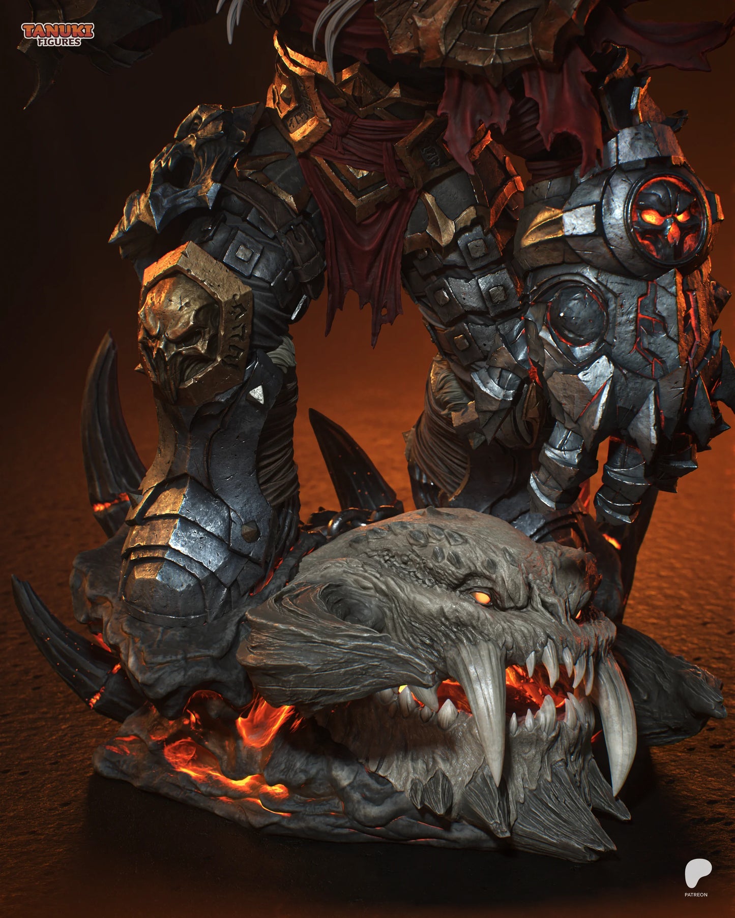 War - Darksiders | Hand-Painted Figure | Magnetized