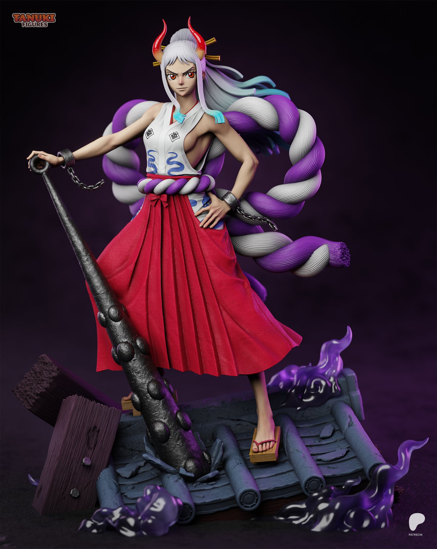 Yamato - One Piece | Hand-Painted Figure | Magnetized