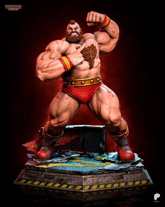 Zangief - Street Fighter | Hand-Painted Figure | Magnetized