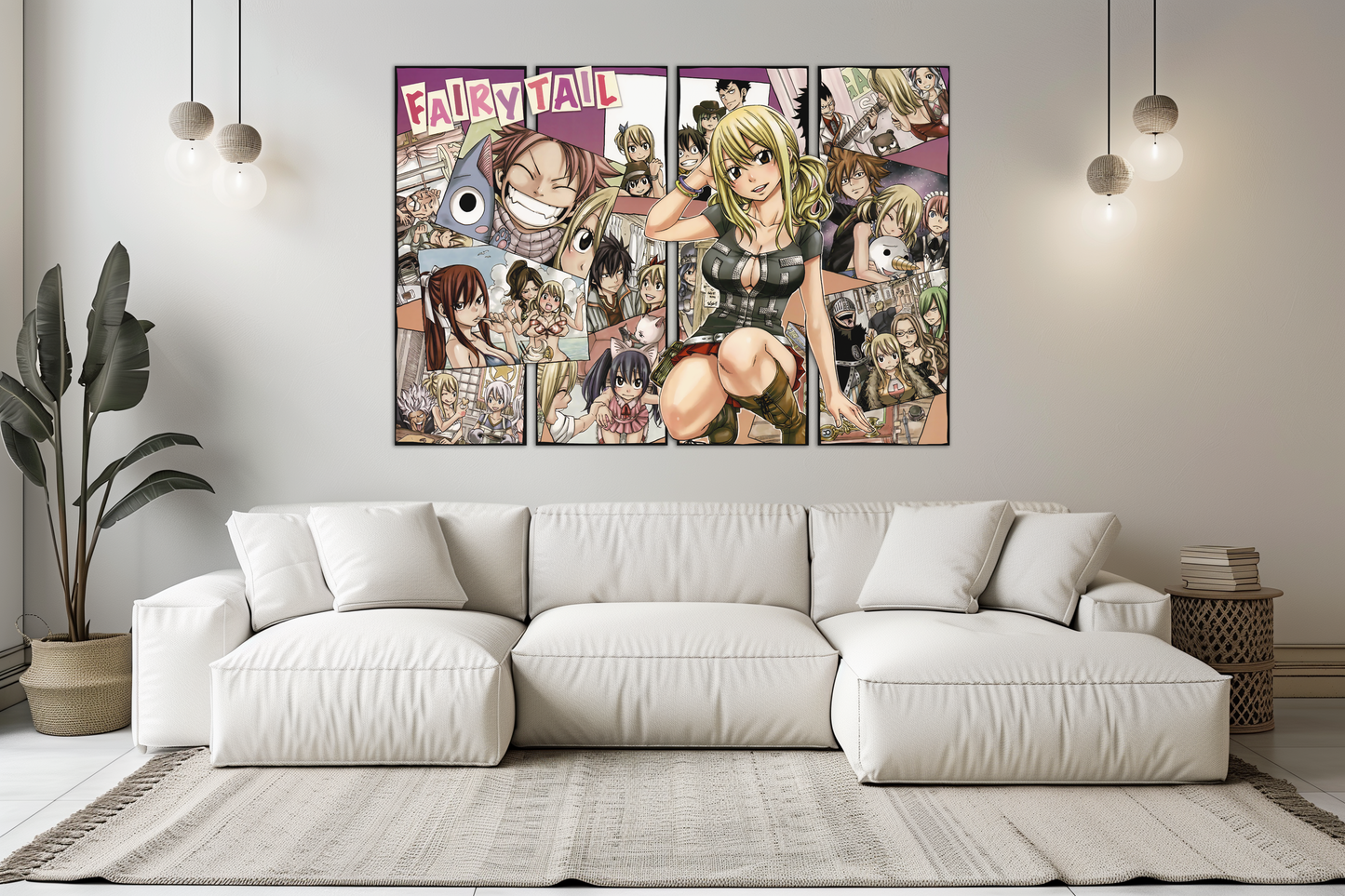 Wall Art Fairy Tail | Lucy | 3D Effect