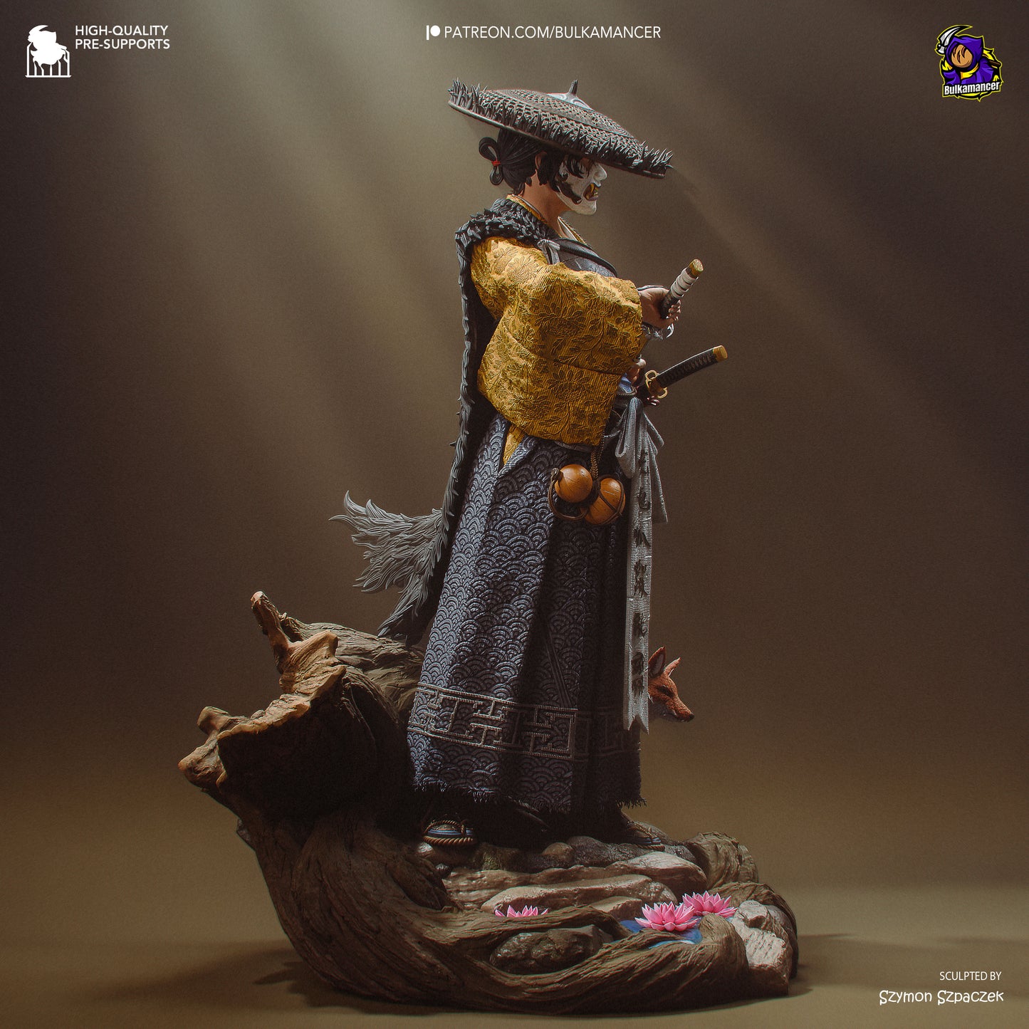 Northern Onryo | Hand-Painted Figure | Magnetized