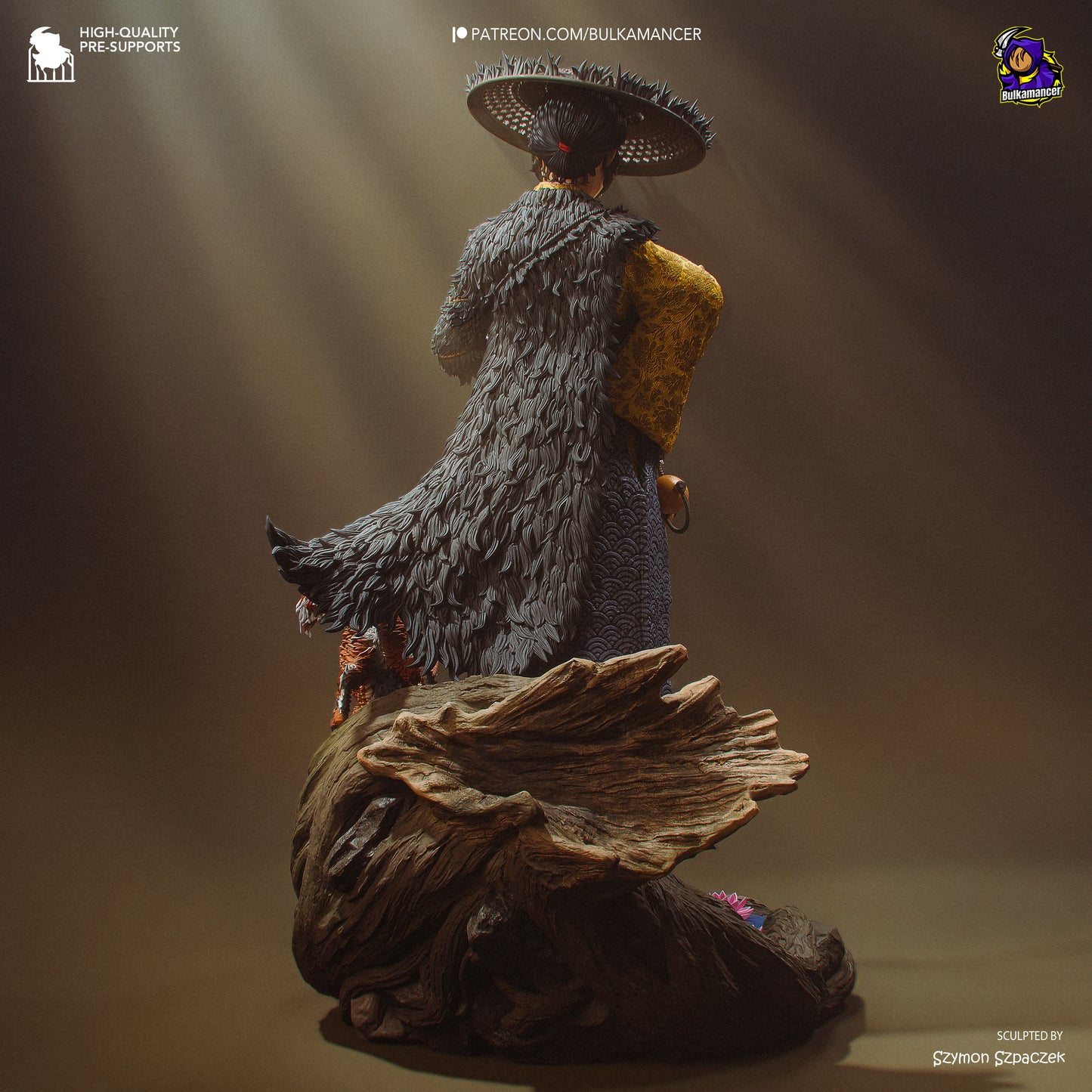 Northern Onryo | Hand-Painted Figure | Magnetized