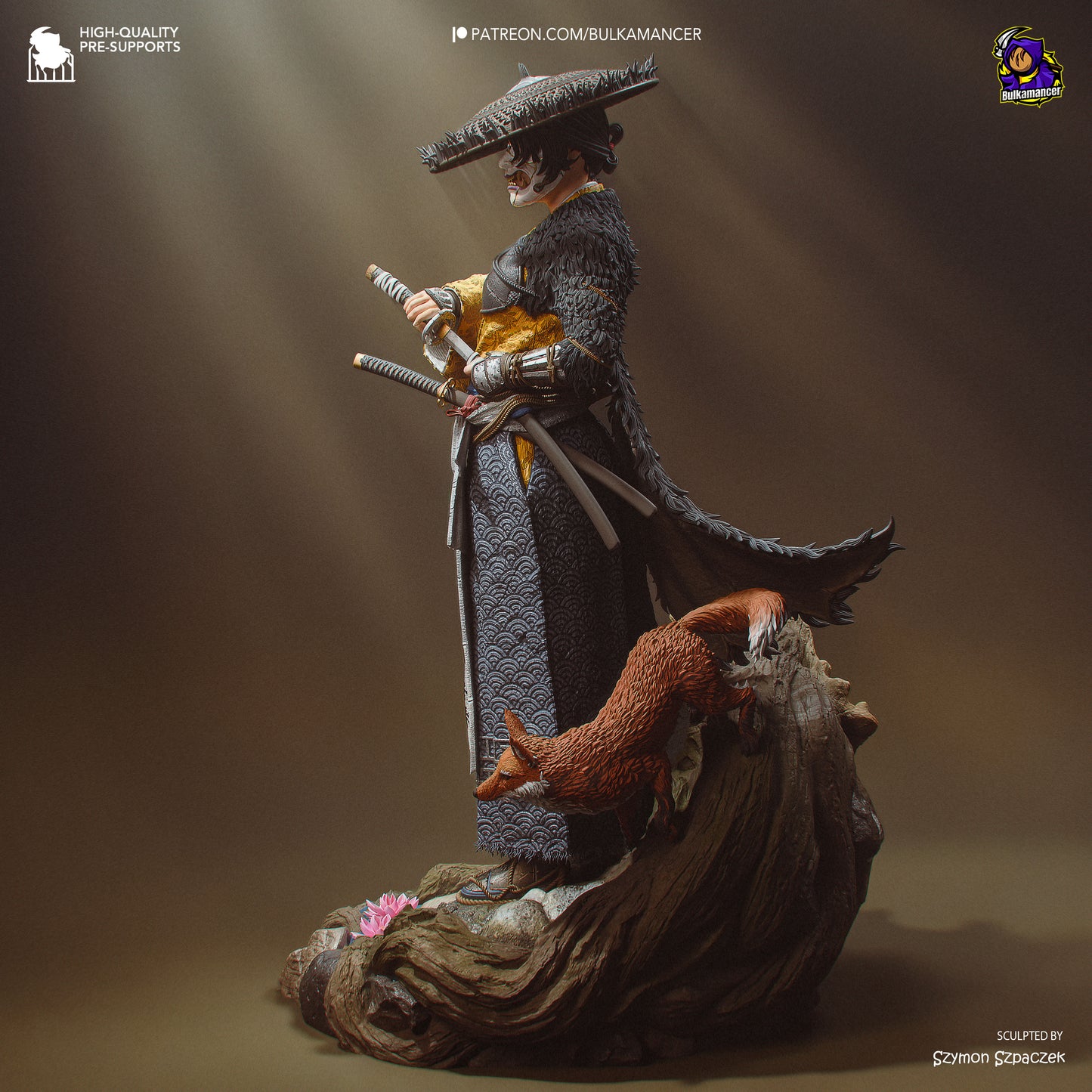 Northern Onryo | Hand-Painted Figure | Magnetized