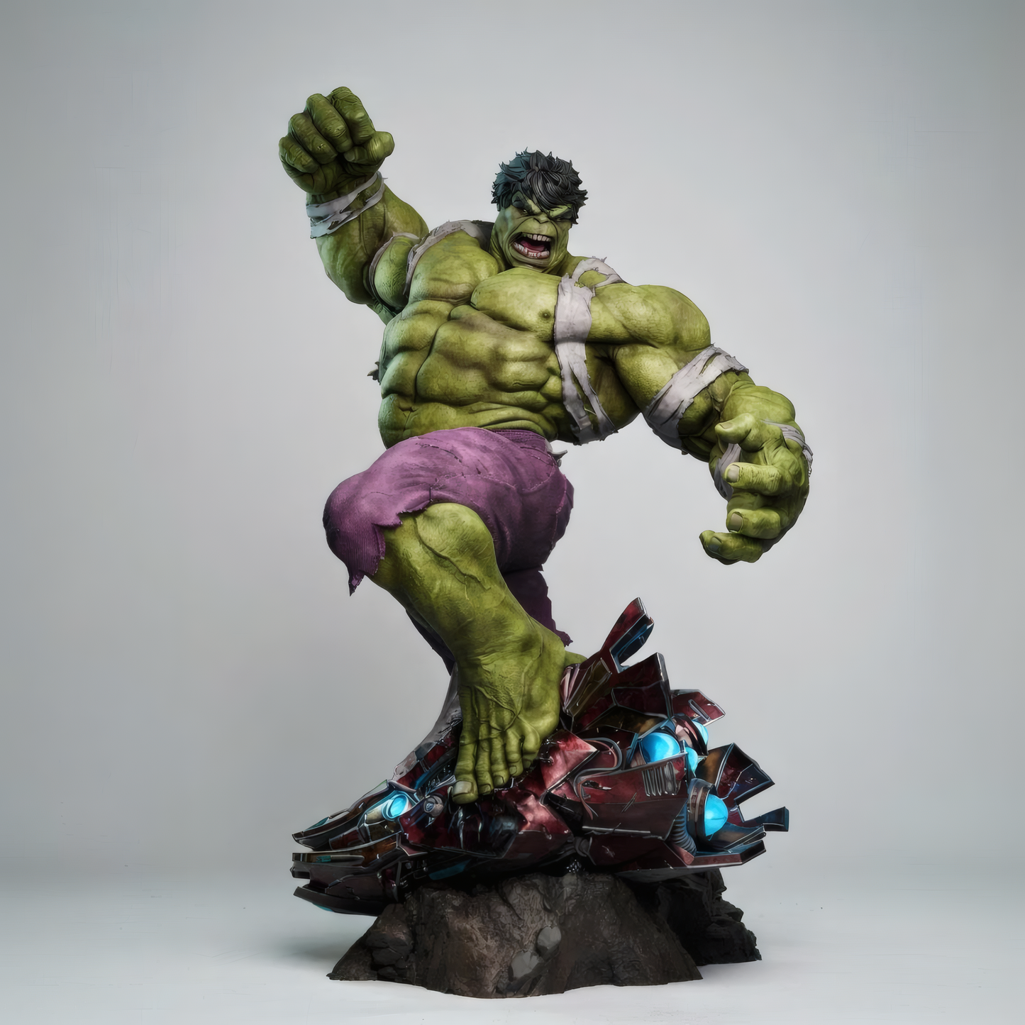 Hulk | Hand-Painted Figure | Magnetized