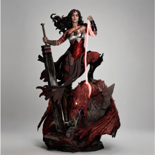 Wonder Woman | Hand-Painted Figure | Magnetized