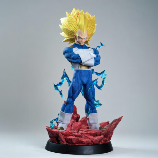 Vegeta SSJ3 - Dragon Ball | Hand-Painted Figure | Magnetized