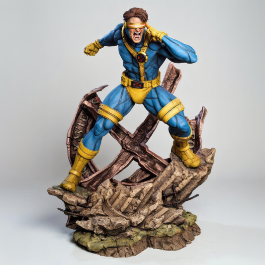 Cyclops - X-Men | Hand-Painted Figure | Magnetized