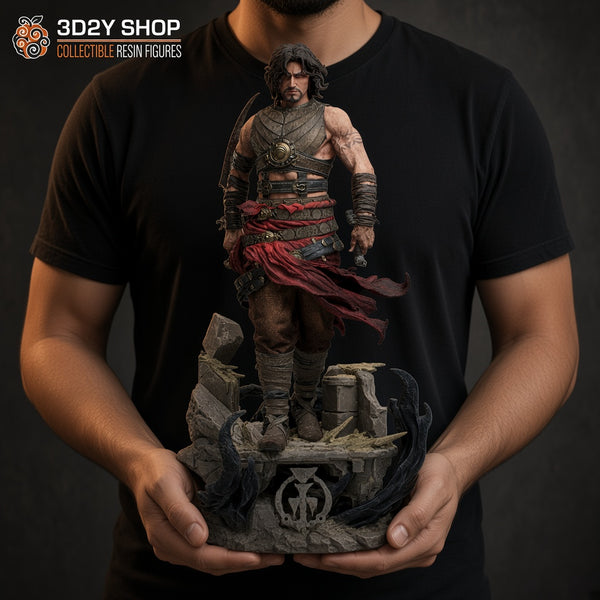 Prince of Persia figura pintada a mano escala 1/4 sujetada en mano - 3D2Y Shop