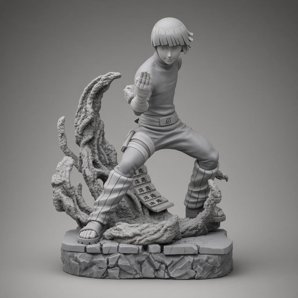 rock-lee-naruto unpainted garage kit resin 1/6 - 3D2Y Shop