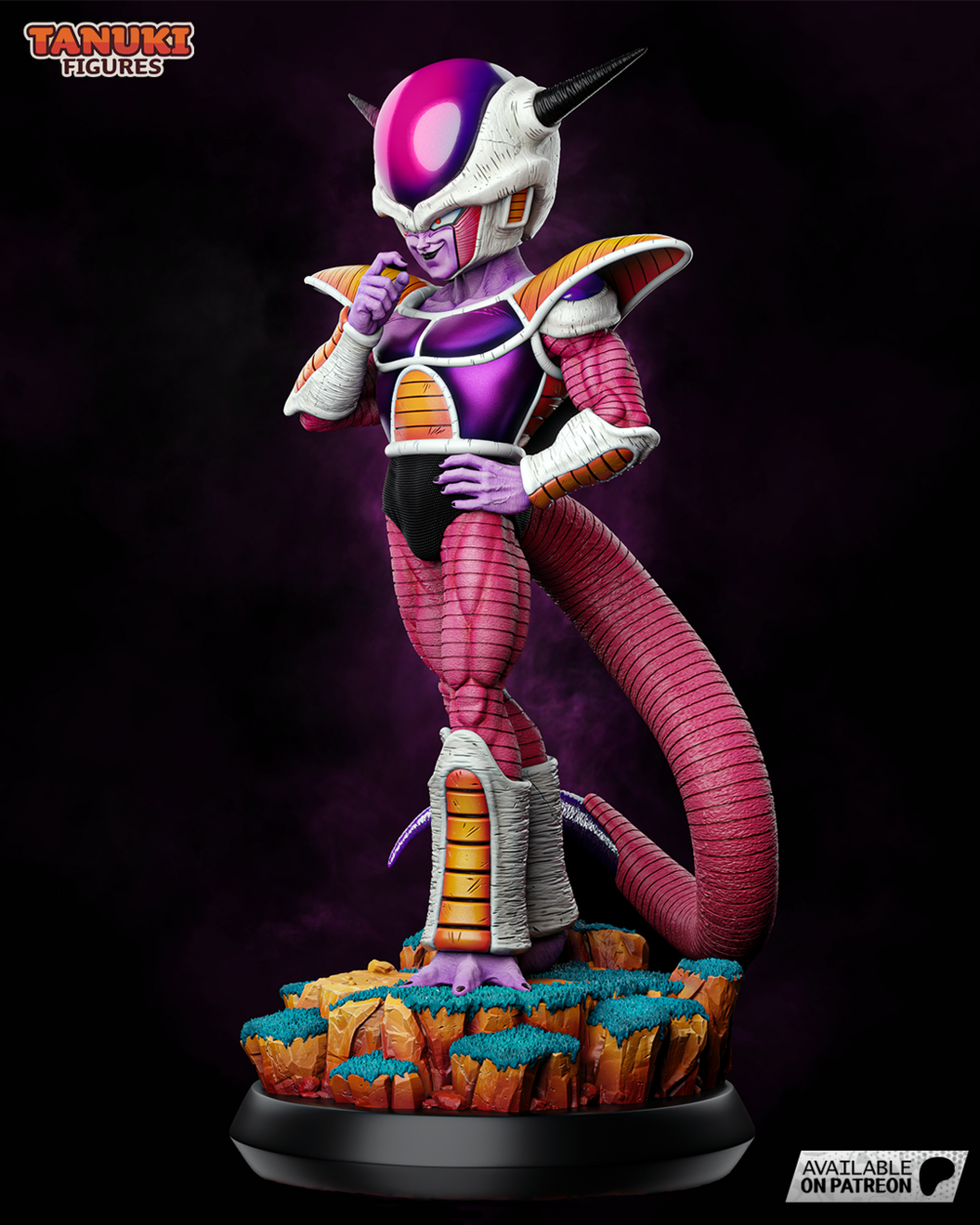 Frieza - Dragon Ball Z | Hand-Painted Figure | Magnetized