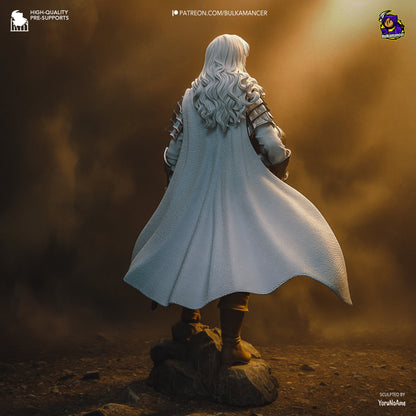 Silver Falcon | Hand-Painted Figure | Magnetized