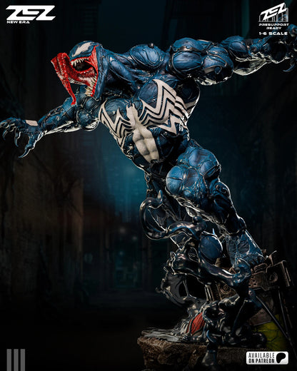 Venom Marvel figura de resina pintada a mano - render 3 - 3D2Y Shop
